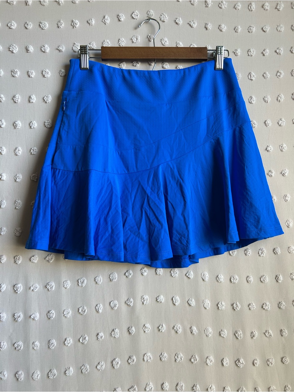 Ibkul Women’s UPF 50+ Ruffle Golf Skort Sz S Royal Blue